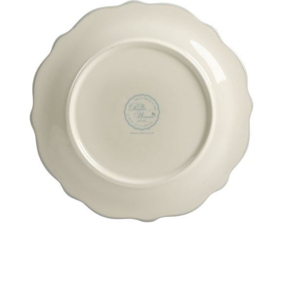 New Pioneer Woman Mini Novelty Cow Blue Gingham Appetizer Plate Quantity 1 - Picture 5 of 5